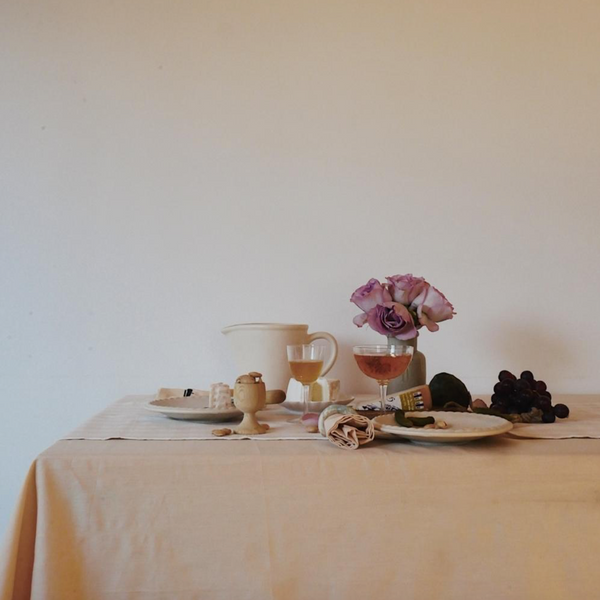 ORGANIC COTTON TABLECLOTH SODA