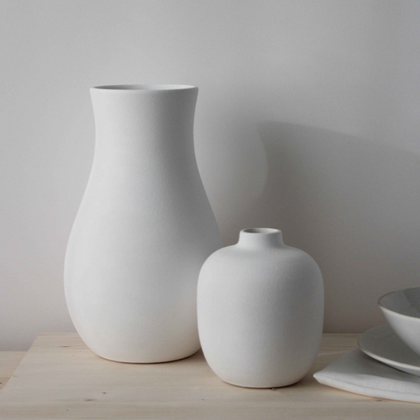 BLANC 05 HANDMADE CERAMIC VASE