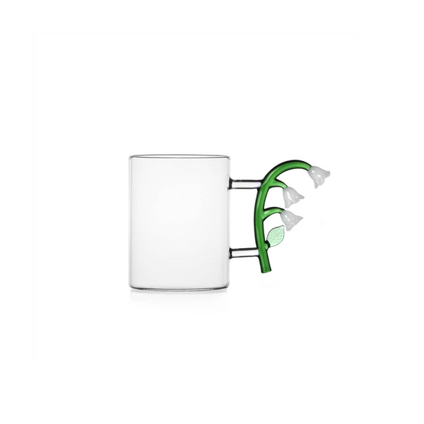 Ichendorf Milano BOTANICA White Flower mugs designed by Alessandra Baldereschi