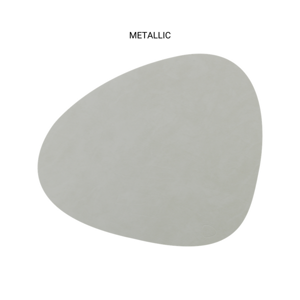 Lind DNA Dinner Mat Curve Metallic
