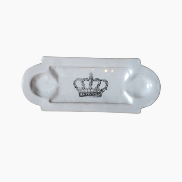 KUHN KERAMIK BERLIN BRANDENBURG LONG ASHTRAY BIG - Crown