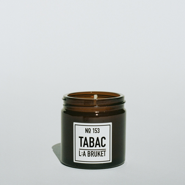L:A BRUKET 153 SCENTED TRAVEL CANDLE - TABAC