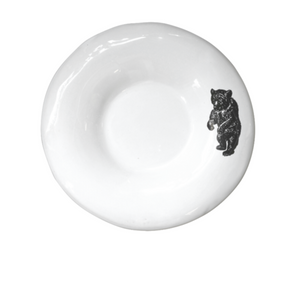 KUHN KERAMIK BERLIN SAUCER - Black Bear