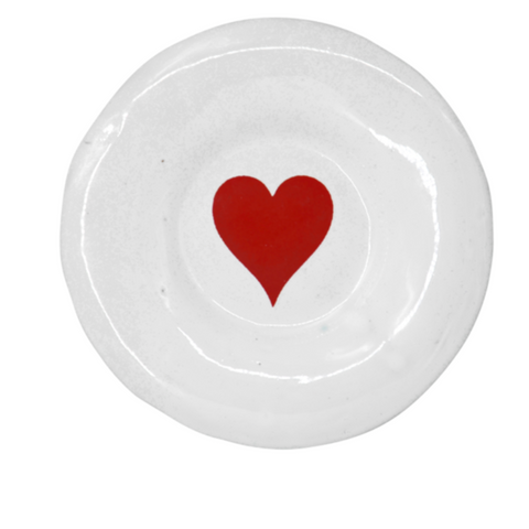 KUHN KERAMIK BERLIN SAUCER - Heart