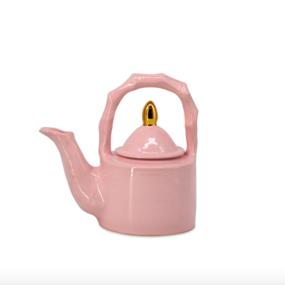 KUHN KERAMIK SLUMBERLAND CHARLOTTE SMALL GLAM TEAPOT - Rose