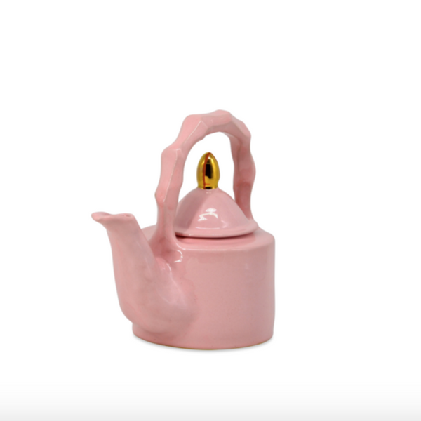 KUHN KERAMIK SLUMBERLAND CHARLOTTE SMALL GLAM TEAPOT - Rose