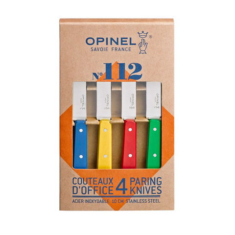 OPINEL PARING KNIVES SET No. 112 (2 COLORS)
