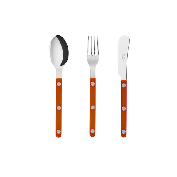 SABRE BISTROT SHINY DESSERT GIFT SET - ORANGE
