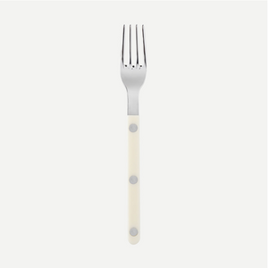 SABRE BISTROT SHINY DESSERT FORK IVORY