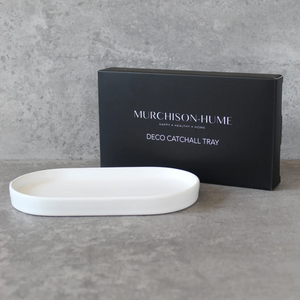 MURCHISON HUME DECO OVAL CATCHALL TRAY SMALL 