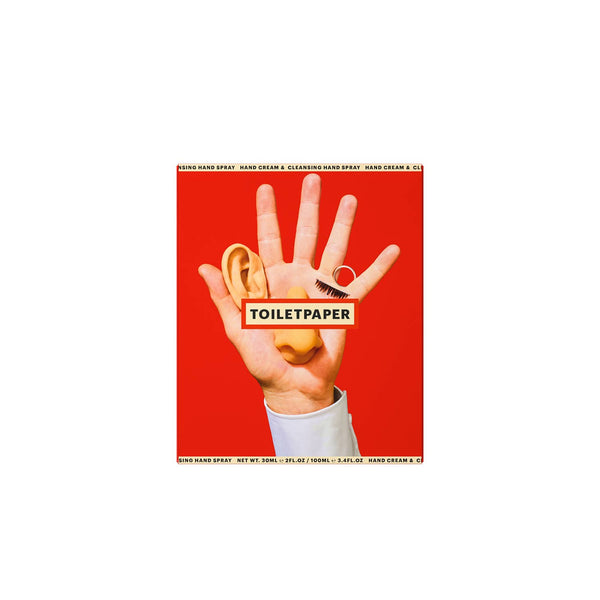 TOILETPAPER BEAUTY HAND KIT (CLEANSING HAND SPRAY + HAND CREAM)