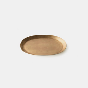 OVAL BRASS TRAY SMALL
