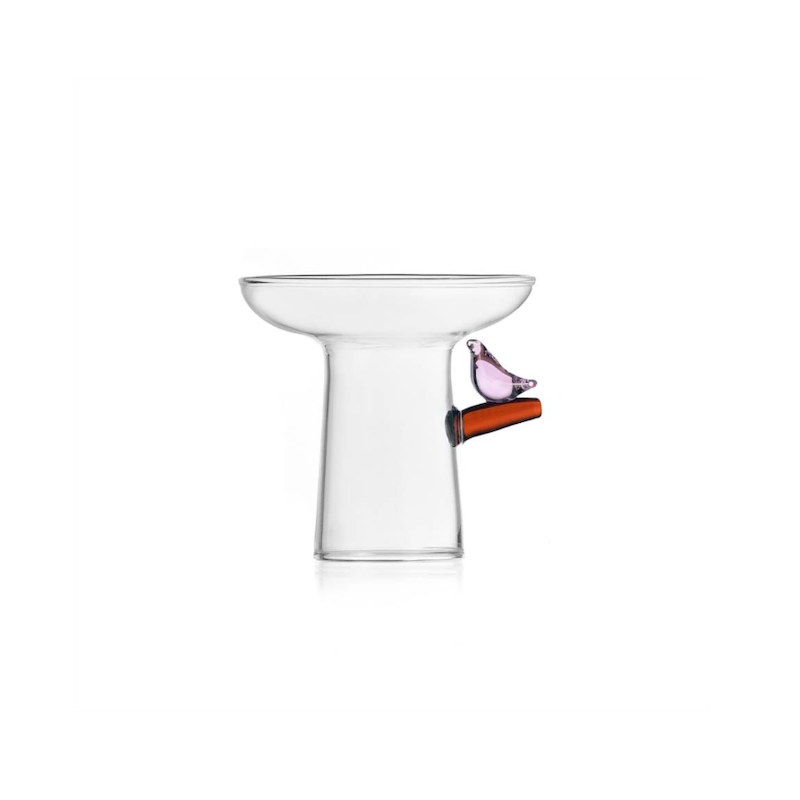 ICHENDORF MILANO BIRDS EGG CUP PINK BIRD designed by Tomato Mizu