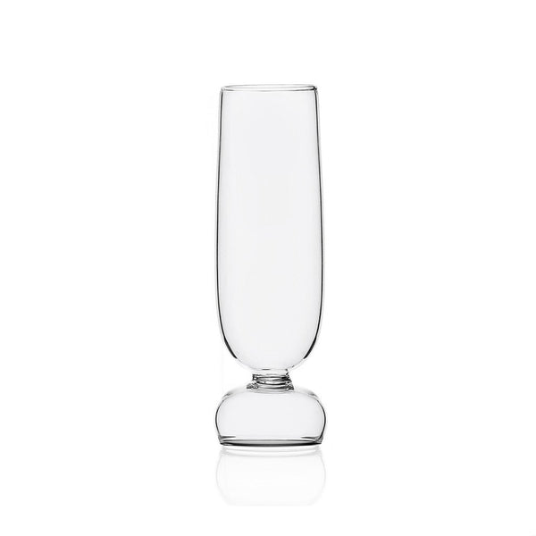 ICHENDORF Milano Kokeshi champagne flute designed by Denis Guidone