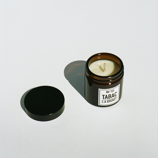L:A BRUKET 153 SCENTED TRAVEL CANDLE - TABAC