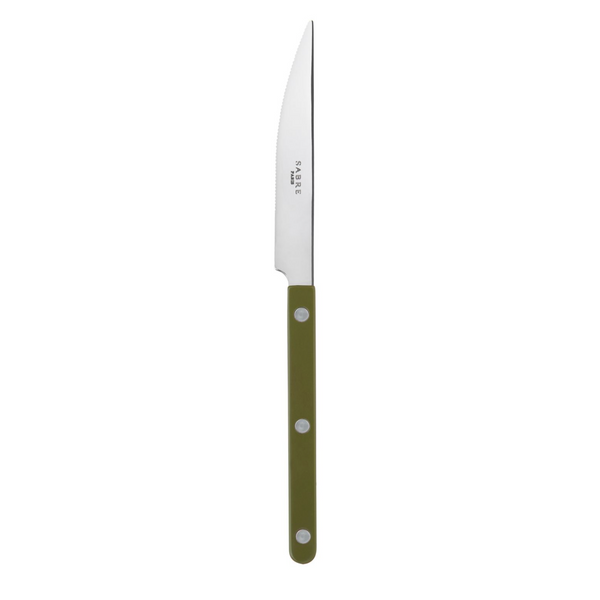 SABRE PARIS BISTROT FLATWARE - GREEN FERN (2 STYLES)