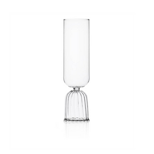 ICHENDORF MILANO TUTU GLASS COLLECTION Tutu Champagne flute glass designed by Denis Guidone