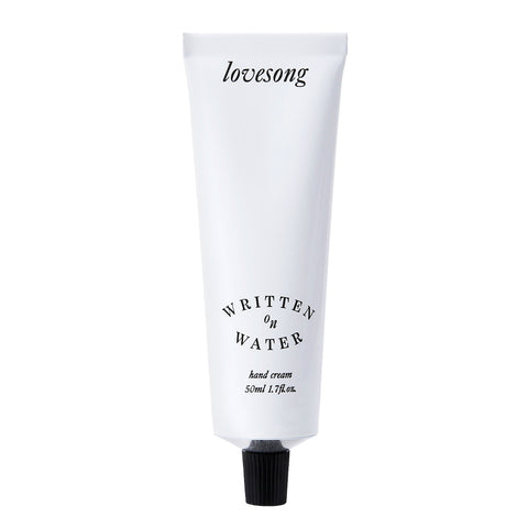 Lovesong is a perfumed hand cream made with natural ingredients by Written on Water. This fast-absorbing cream will turn your hands super soft and hydrated. 